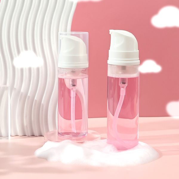 Recyclable Non Spill Foam Pump Bottle with Press Cap for Foam Soap and Hand Sanitizer