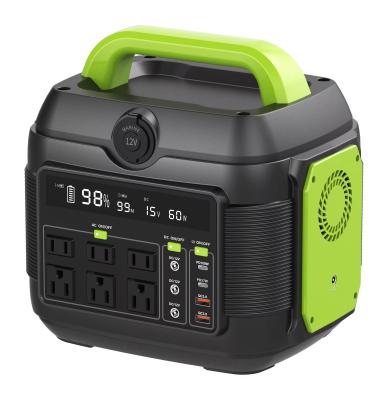 600W Solar Outdoor Mobile Portable Charging Station Mini  European Standard