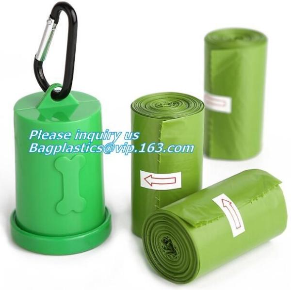 Earth Friendly 4 Rolls Refills Compostable Doggie Bag Poop,Super Thick And Leak-Proof corn starch compostable bio eco