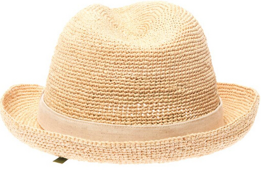 The Sept Fashion Raffia Straw fedora hat for women & men