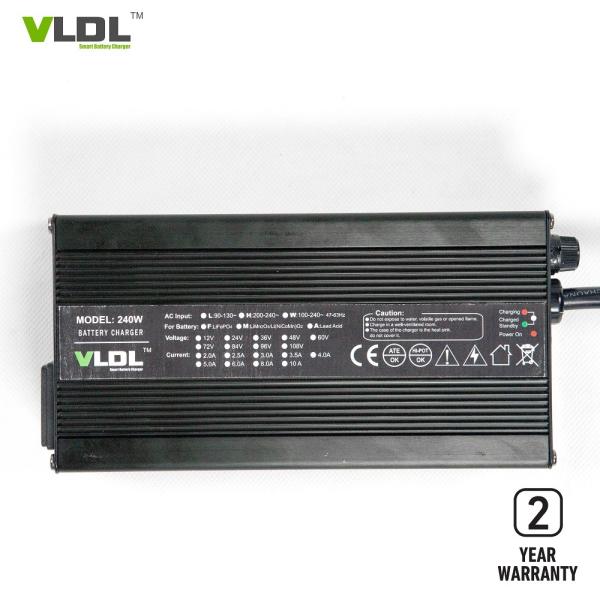 Light Weight LiFePO4 Battery Charger 3.65V 15A Single Cell Charging