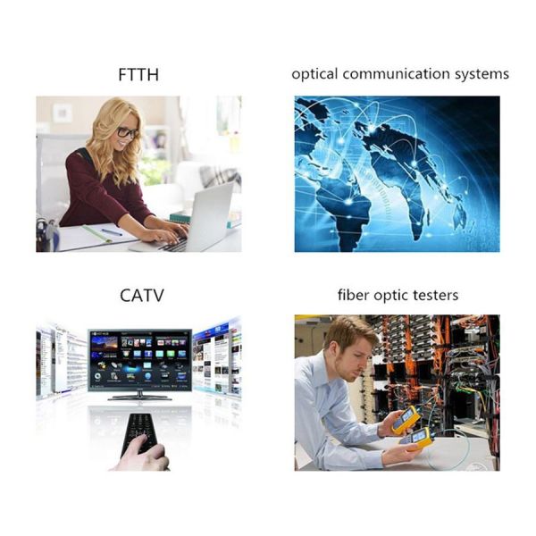 MPO Fiber Optic Connector Male/Female SM OM1-OM4 8/12/24 Cores 3.0mm Cable Diameter
