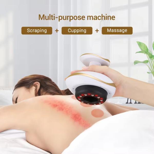 Portable Electric Scraping Cupping Massager Machine Healthcare Gua Sha Body Massager
