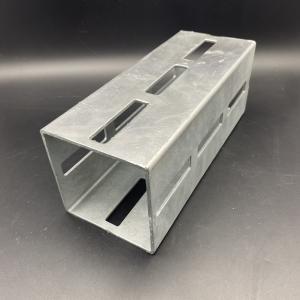 Heavy Rail Hot Dip Galvanized Custom Size 100x100x3 Square Channel