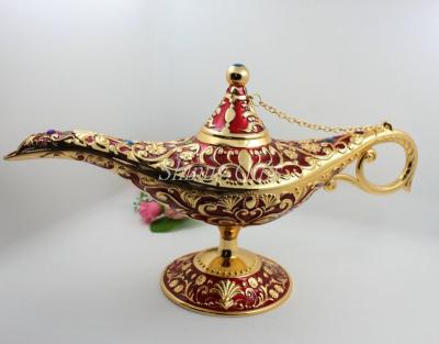 Shinny Gifts Big Size Design Rare Legend Magic Genie Light OiL Lamp Pot
