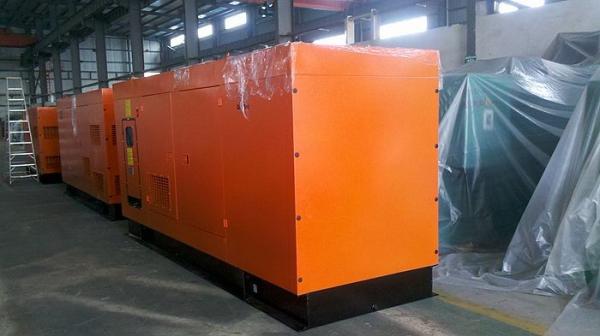 Outdoor 1500RMP AC Three Phase Silent Generador Diesel 1500 Rpm  Output Type 250KW / 313KVA