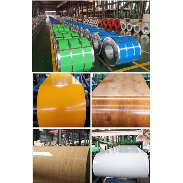 Прочная сталь Gi SGCC свертывает спиралью продолжительные 600mm SMP красит покрытую катушку для здания