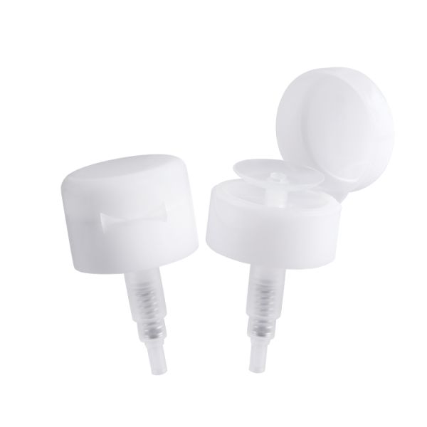 PP Material Bottle Pump , Makeup Remover Pump 28/410