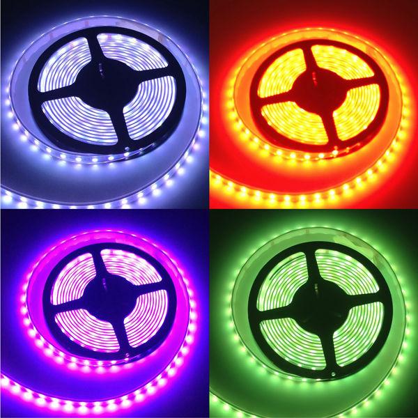 C12V 5M LED Strip 5050 RGB,RGBW,RGBWW 60LEDs/m Flexible Light 5050 LED Strip RGB White,Warm white,Red,Blue,Green IP65