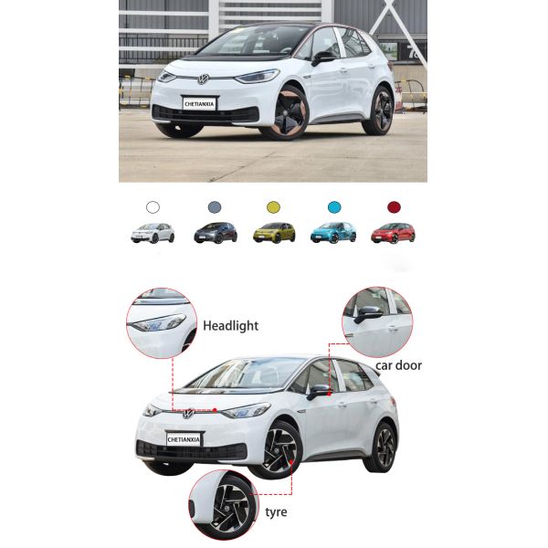 Новые энергетические транспортные средства Чистые четырехколесные автомобили VW ID3 ID4 ID6 EV Электрический автомобиль Для Volkswagen