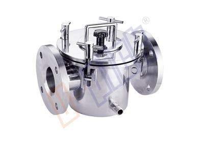 8000-12000 GS 304 Stainless Steel Filter Housing Easy Flushing Iron Particle Removing
