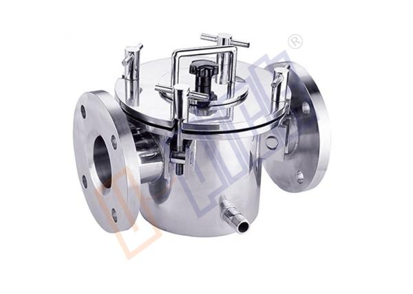 8000-12000 GS 304 Stainless Steel Filter Housing Easy Flushing Iron Particle Removing