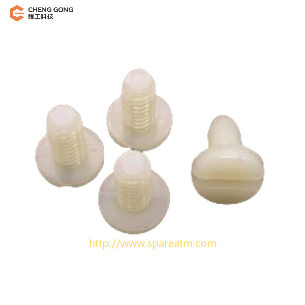 M4*5 Diebold 2.0 Stack Slotted Nylon Screw ATM Machine Spare Parts