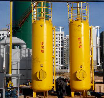 Удаление окисей азота бака для хранения лэндфилл-газа органического удобрения покрытое эмалью оборудованием