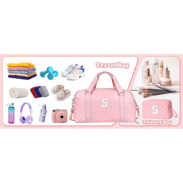 Travel Duffle Bag Women Girls Gift: Personalized Weekender Bags, Dance Cheer Bag Sports For Girl, Kid Gymnastics Bags, Birthday Gifts For Women Girls Kids Teens Mom Teacher