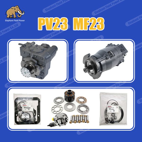 MF23 hydraulic motor ensures powerful core performance for concrete equipment.