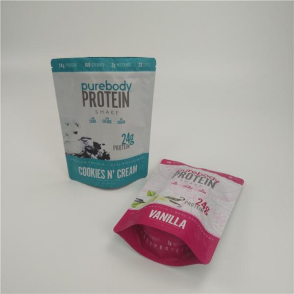 Matte Finish Protein Powder Custom imprimiu sacos do petisco cheira sacos do produto comestível de barra de chocolate da prova