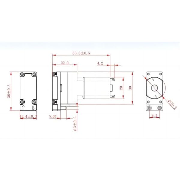 мотор Dc мотора 3v 1.5W шестерни 60Hz с коробкой передач используемой для медицинского оборудования красоты