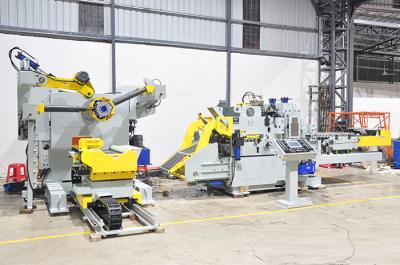 Processamento de carimbo automático de Decoiler da chapa metálica de materiais de placa grossos