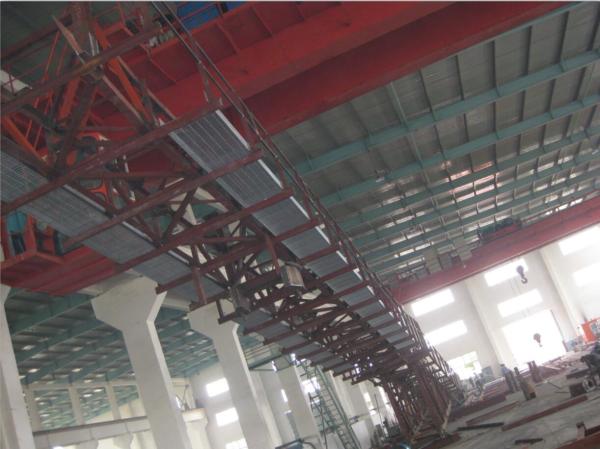 Customized Steel Industrial Structures 0.5 - 1.5mm 120km / H