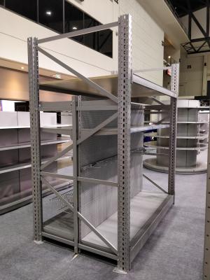Tegometall Style Supermarket Metal Shelves Two In One Integrated Long Life Spend