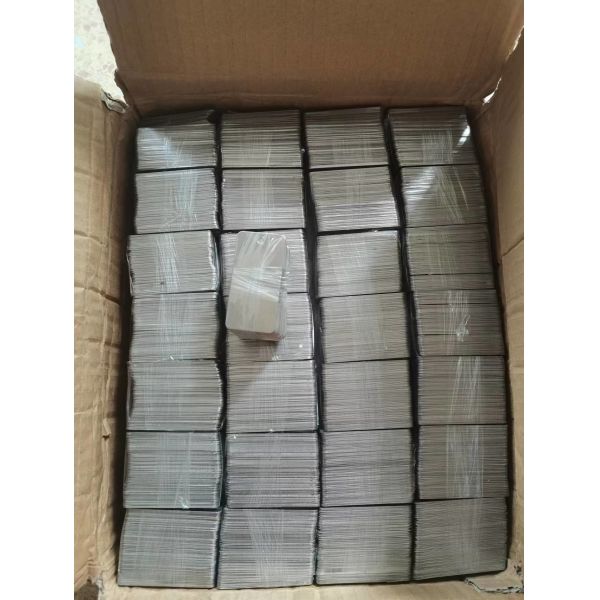 Printing Polish Anodized Aluminum Identification Tags Engraved 51mmx38mm x0.5mm