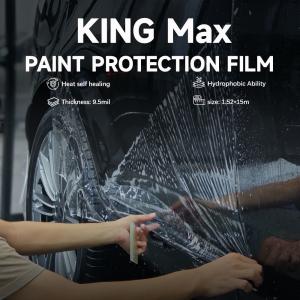 King Max Gloss TPU PPF film de protection de peinture transparent film d