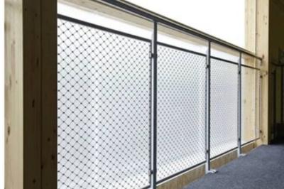 Corrosion Resistant Rope Netting Fence 304 316 SS Wire Mesh