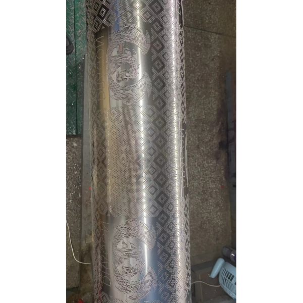 Standard Rotary Screen Printing For Heavy Coating Screen 0.3mm Thickness 40 Mesh