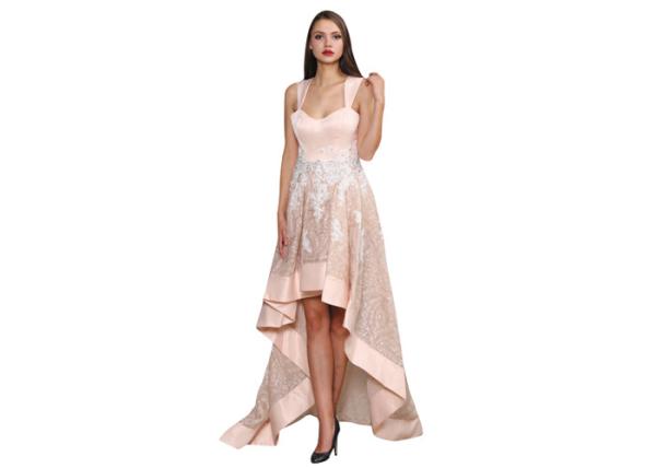 Slip Dress Sweetheart European Style Evening Dresses High Low Style Color Optional