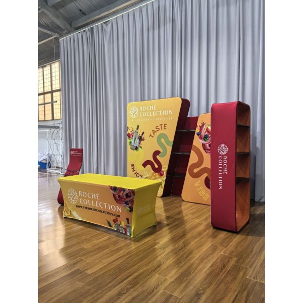 Trade Show Booth Modular Photo Booth Backwall Fabric Display Kit