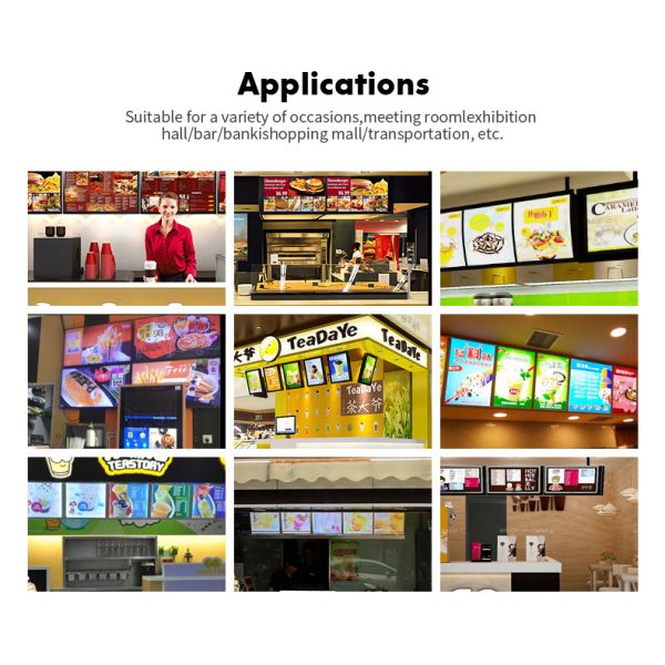 Wall Mounted Transmissive Video Wall Advertising Kiosks 300Cd/M2