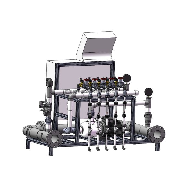 Water Soluble Fertilizer for Fertigation Fertigation Machine Fertigation Machine Automatic Hydroponics System