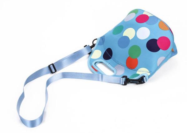 Portable Insulated Tote Lunch Bag Neoprene Lunch Bags Washable With Should Strap