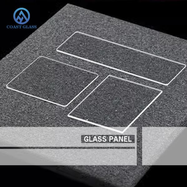 2mm 3mm Custom Small Size Laser Cut Glass Transparent Panel