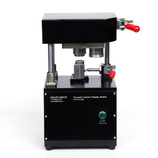 Lítio Ion Batteries Crimping Equipment With do laboratório que sela primeiramente em segundo a selagem
