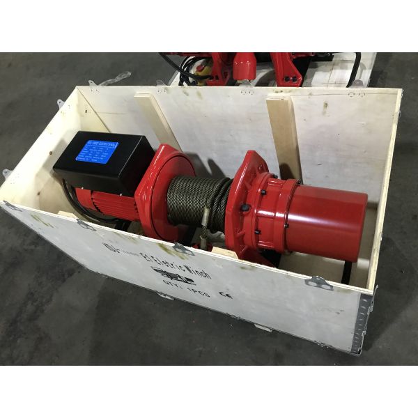 200Kg Lifting 3 Phase Electric Wire Rope Winch 220v