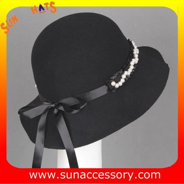 6090347 Sun Accessory customized  winner  fashion 100% wool felt clothe hats, women hats and caps wholesaling