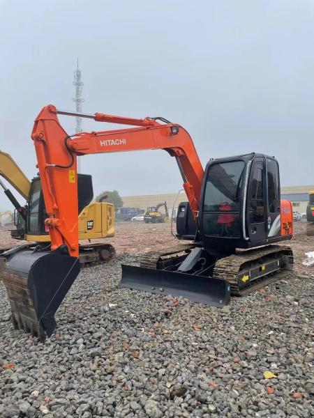Hitachi ZX70 Excavator, equipamento de construção em segunda mão do Japão
