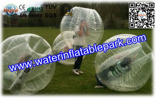 CE / UL Popular Body Grass Inflatable Bumper Ball For Kids