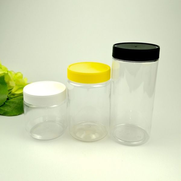 20oz 600ml вокруг пластиковых опарников еды с крышкой винта