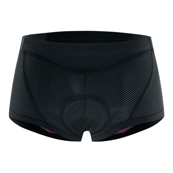Women's Outdoor Bicycle Biker Underwear Slim Elastic Breathable Shockproof 3D Silicone Cushion Underwear