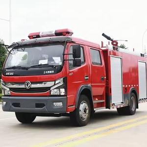 DONGFENG 4cbm 8cbm tanque de água camião de combate a incêndios camião de