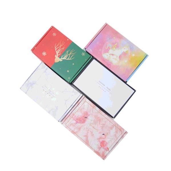 Corrugated Board Full Color Printed Boxes Jewelry Hat Sunglasses Mailer Packaging Boxes
