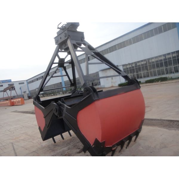 3ton 5ton 10 Ton Single Girder Crane / Grab Bucket Bridge Crane 18m Lifting Height