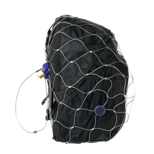 Stainless Steel Anti Theft Wire Mesh Bag 1.2mm-4.0mm For Hiking Traveling Protector