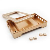 Pièces en aluminium adaptées aux besoins du client de usinage de caisse de commande numérique par ordinateur de Precis d'OEM pour les produits électroniques
