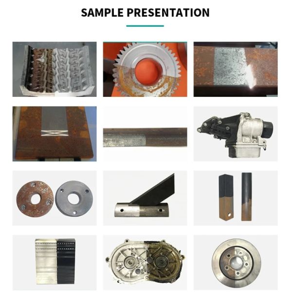 Носимая лазерная очистная машина из металлических волокон CNC 100w 200w 1000w 2000w