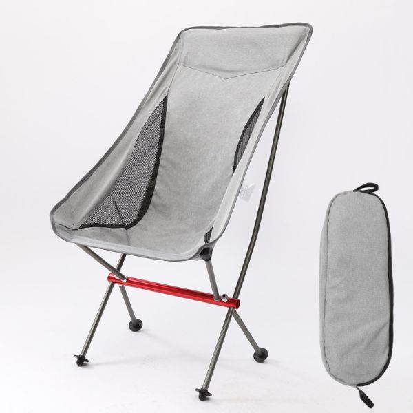 Customization Outdoor Portable Folding Camping Chair Lightweight Aluminum Beach Chair