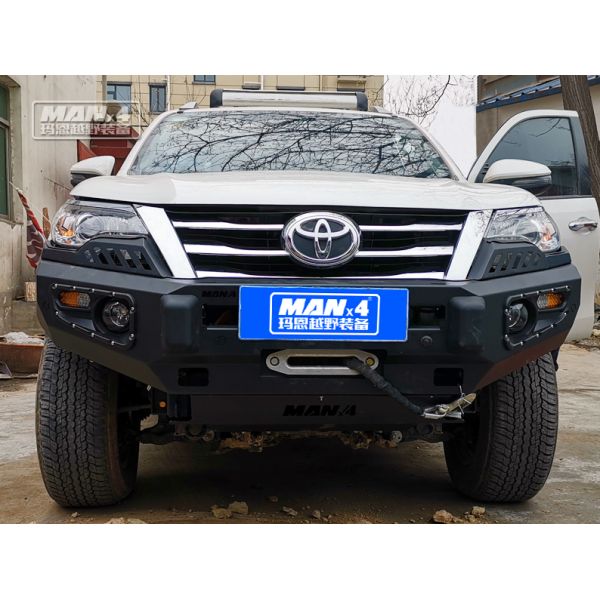 Q235 Car Steel Front Bumper Replacement For TOYOTA Fortuner 2010-2016